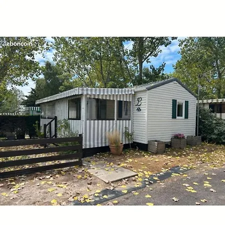 Mobil-home Cosy Avec Terrasse Et Jardin Privatif *