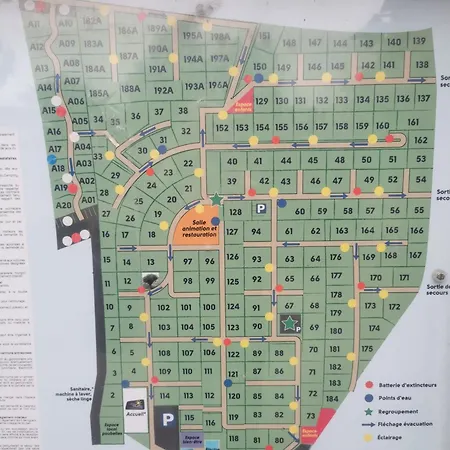 Parque de Campismo Mobil-home Cosy Avec Terrasse Et Jardin Privatif *