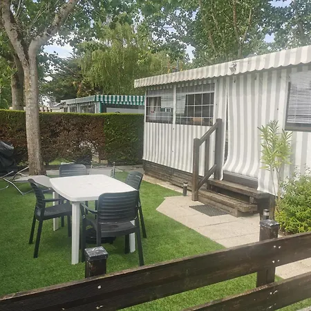 Mobil-home Cosy Avec Terrasse Et Jardin Privatif Parque de Campismo *